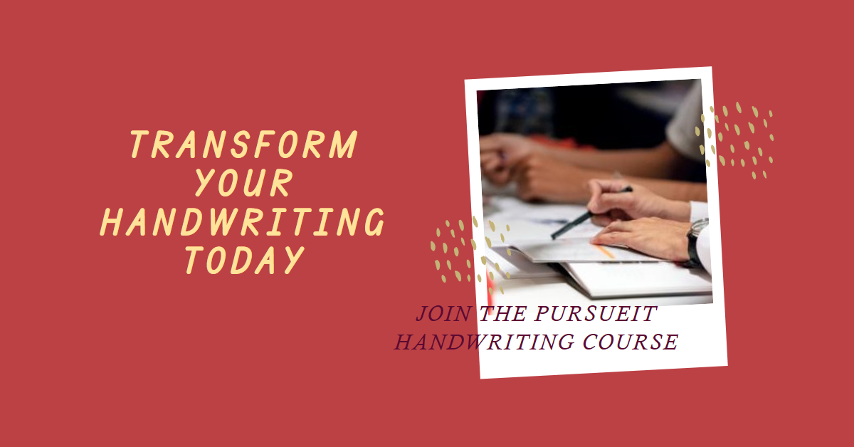 12 Powerful Tips to Enhance Your Handwriting with the Pursueit Handwriting Course